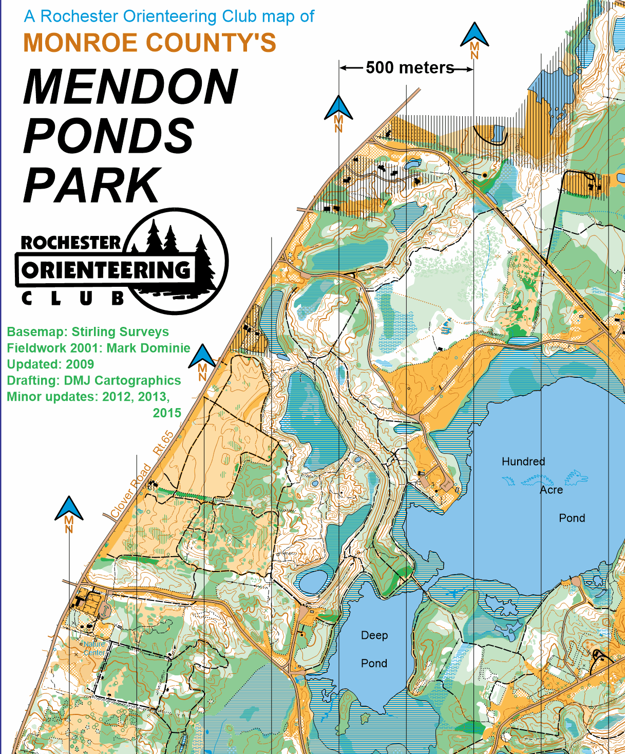 Mendon Ponds Park Map Mendon Ponds Park Score-O - August 10Th 2019 - Orienteering Map From Misc.  Us Events